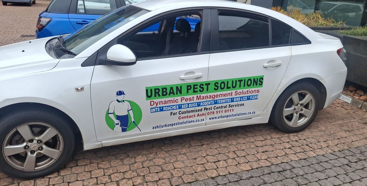 Urban Pest Solutions branded service vehicle